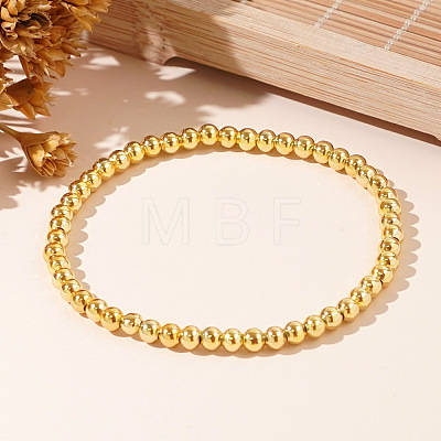 Brass Beads Stretch Bracelets for Women FP3758-4-1