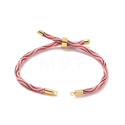 Nylon Cord Silder Bracelets MAK-C003-03G-02-1
