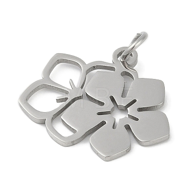 Non-Tarnish 304 Stainless Steel Pendants STAS-L279-035P-1