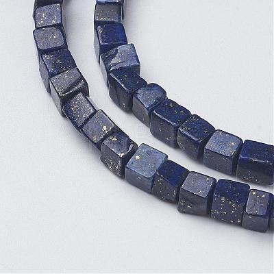 Natural Lapis Lazuli Beads Strands G-G968-H04-1