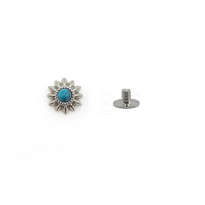 Zinc Alloy Decorative Rivets PW-WG1362F-05-1