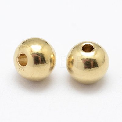 Brass Beads KK-J270-43C-6mm-1