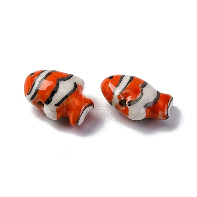 Handmade Porcelain Beads PORC-R002-01F-1