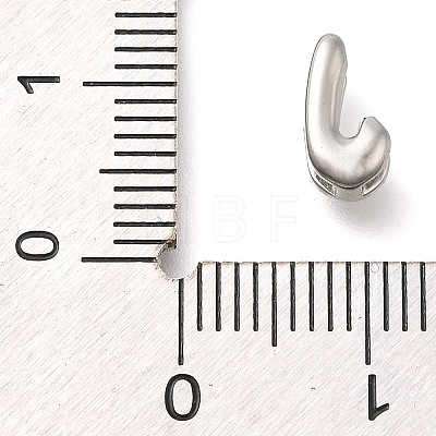 304 Stainless Steel Slide Charms STAS-B075-37P-J-1