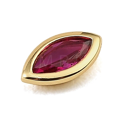 Brass Pave Cubic Zirconia Cabochons CU-CBA30E8-02G-1