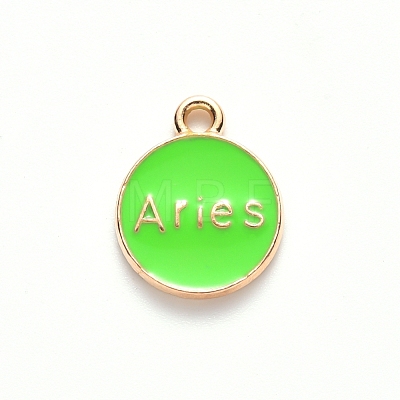 Alloy Enamel Pendants LS-ENAM-S124-01A-06A-1