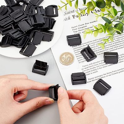  40Pcs Plastic Cam Buckle KY-NB0001-46-1