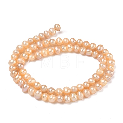 Natural Cultured Freshwater Pearl Beads Strands PEAR-L034-02-1