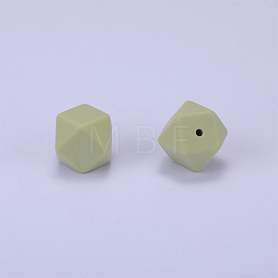 Hexagonal Silicone Focal Beads LS-SI-JX0020A-70-1