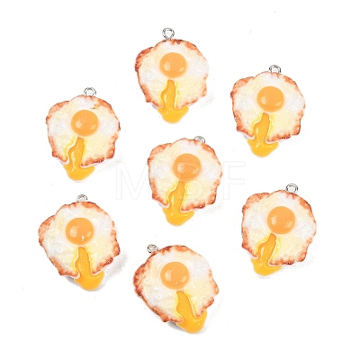 Opaque Resin Imitation Food Pendants RESI-P049-01A-P-1
