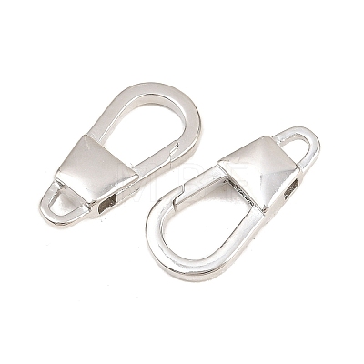 Brass Clasps KK-P353-14P-1