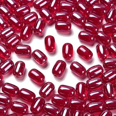 Opaque Glass Beads GLAA-Z012-01I-1