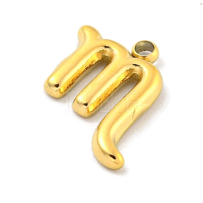 Real 18K Gold Plated PVD Vacuum Plating 304 Stainless Steel Pendants STAS-L278-002G-08-1