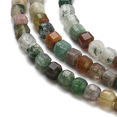 Natural Indian Agate Beads Strands G-H042-B22-01-1