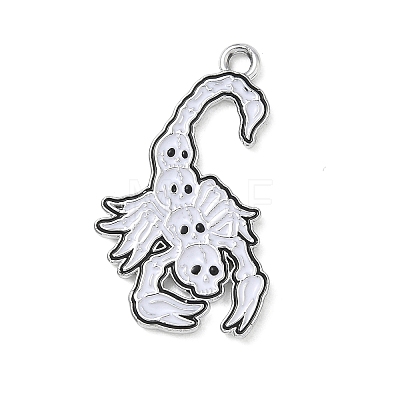 Halloween Alloy Enamel Pendants AL-CBA492B-01L-P-1