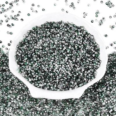 Picasso Glass Seed Beads SEED-Q041-02D-1