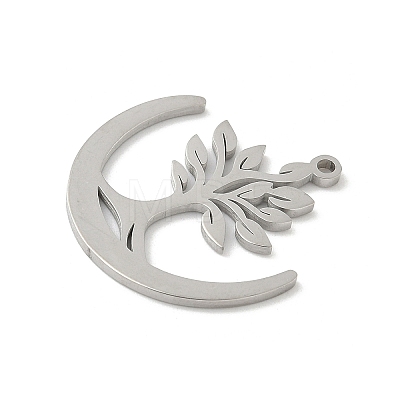 304 Stainless Steel Pendants STAS-V016-21P-1