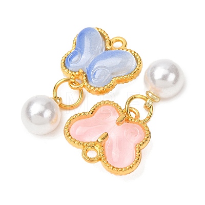 Alloy Resin Pendants RE-CBA9E22-03G-1