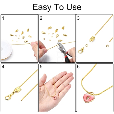 DIY Necklace/Bracelet Jewelry Kits DIY-YW009-45G-1