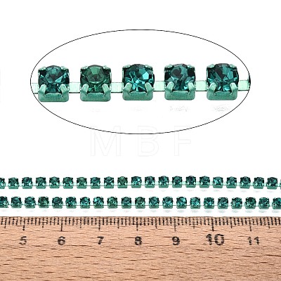 Iron Rhinestone Cup Chains CH-A008-01J-1