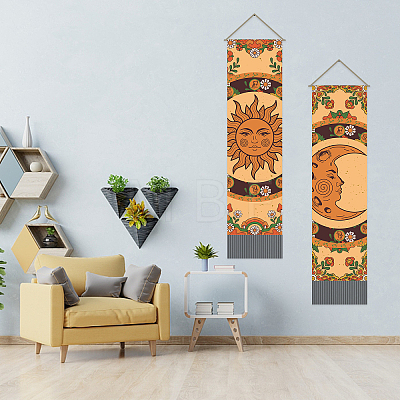 Polyester Decorative Wall Tapestrys AJEW-WH0399-016-1