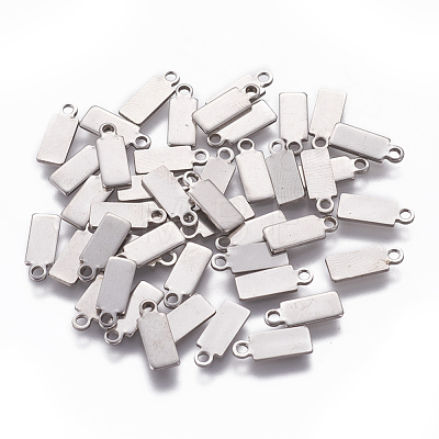 201 Stainless Steel Charms STAS-L234-076P-1