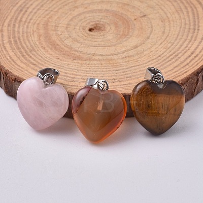 Natural & Synthetic Mixed Stone Pendants G-X0005-05P-1