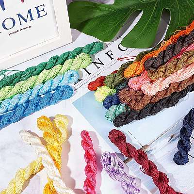 Nylon Thread Nylon String for Beading Jewelry Making NWIR-PH0001-37-WH-1