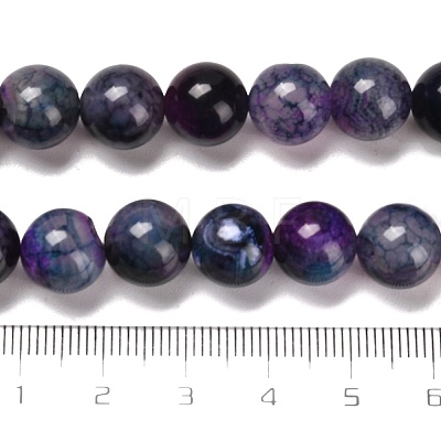 Natural Agate Beads Strands G-B079-A04-03A-1