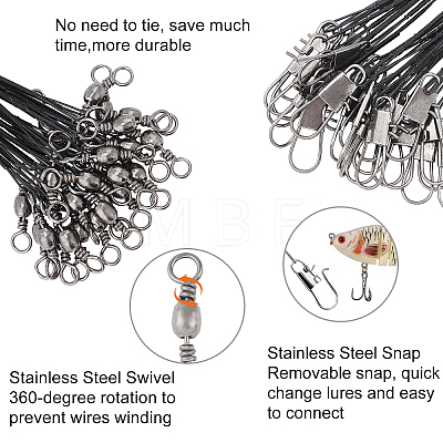 Steel Fishing Wire Leaders FIND-FH0001-02A-1