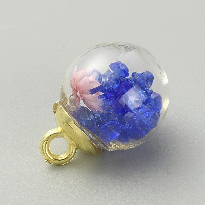 Transparent Glass Globe Pendants LS-GLAA-TAC0005-002E-1