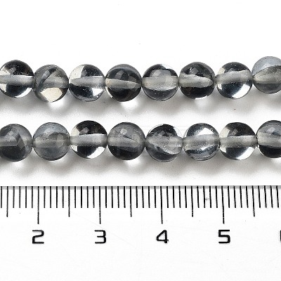 Transparent Glass Beads GLAA-B022-6mm-07-1