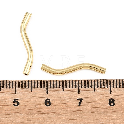 Brass Tube Beads KK-H292-59B-G-1