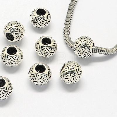 Alloy European Beads PALLOY-S079-010AS-1