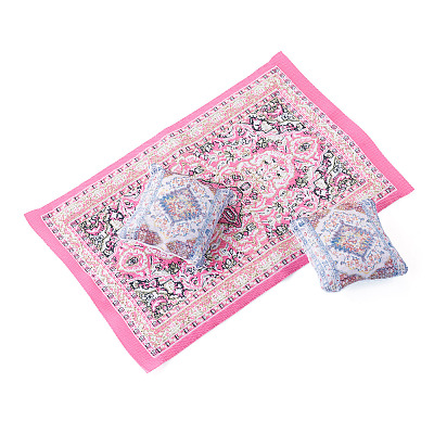 Turkish Style Mini Nylon Carpets AJEW-TA0003-66D-1