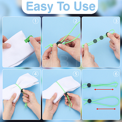 20Pcs Polyester Adjustable Anti-lost Cord AJEW-PH0008-76-1