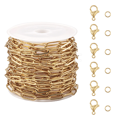 Chain Bracelet Necklace Making Kit CHS-TA0001-46-1
