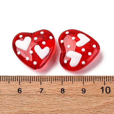 Glass Enamel Beads GLAA-Q125-01A-06-1