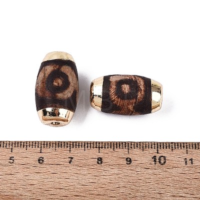 Tibetan Style dZi Agate Beads G-N359-07A-1