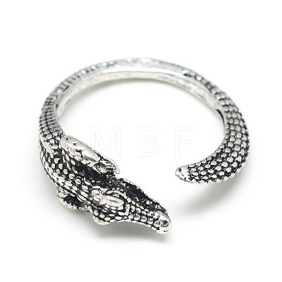 Adjustable Alloy Cuff Finger Rings RJEW-S038-042-1