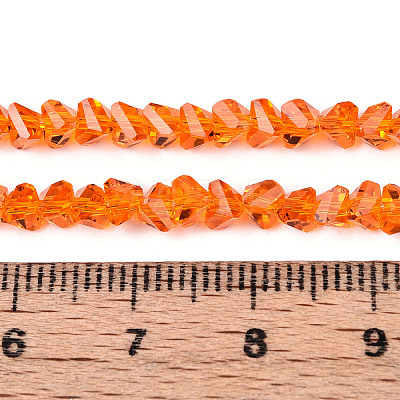Transparent Glass Beads Strands GLAA-N018-4mm-07-1