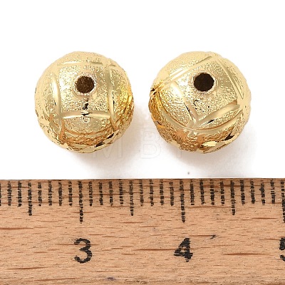 Rack Plating Brass Beads KK-L220-005G-1