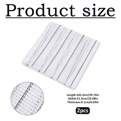Polyester Carpet Crochet Mesh Fabric AJEW-WH0481-751-1