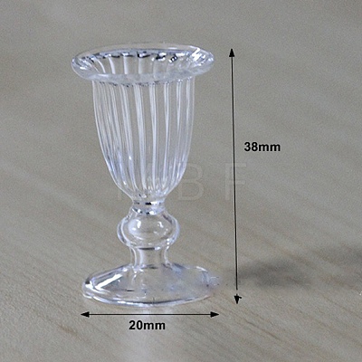 Glass Cups Miniature Ornaments MIMO-PW0001-149E-1