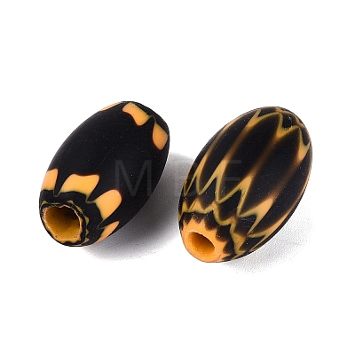 Handmade Millefiori Glass Barrel Beads LA-N002-15C-1