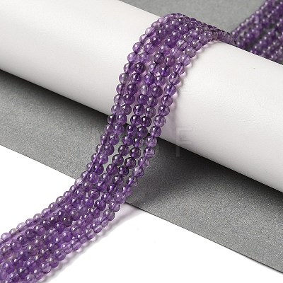 Natural Amethyst Beads Strands G-B090-A22-03-1