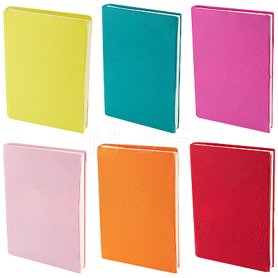 Elastic Fabric Book Covers AJEW-CP0008-68A-1
