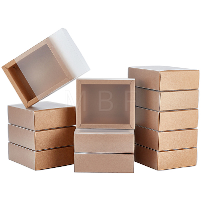Kraft Paper Storage Gift Drawer Boxes CON-WH0089-37B-01-1