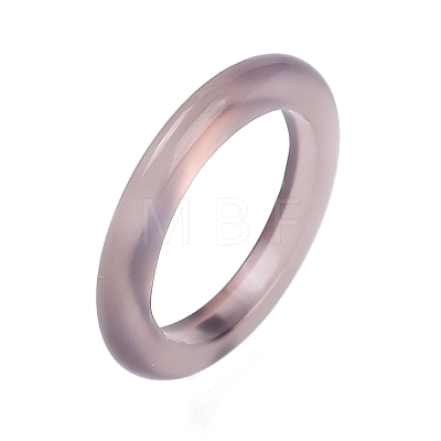 Dyed & Heated Natural Agate Finger Rings for Women RJEW-Z075-01C-1