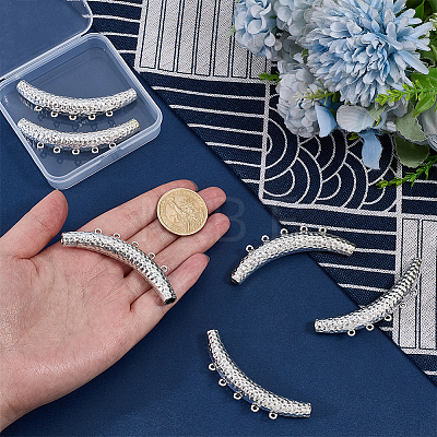 6Pcs Tibetan Style Zinc Alloy Chandelier Component Links FIND-PH0062-07-1
